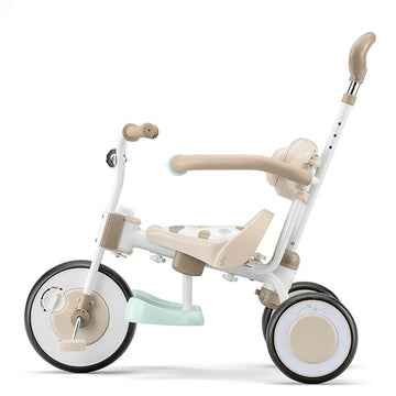ナチュラルトライク プー&ハニー 押手棒付き三輪車 アイデス ides【ラッピング不可商品】【送料無料 沖縄・一部地域を除く】